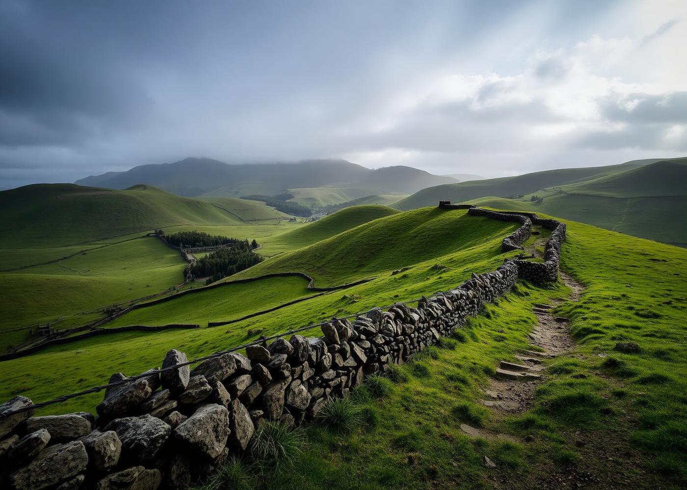The Peak District near Buxton